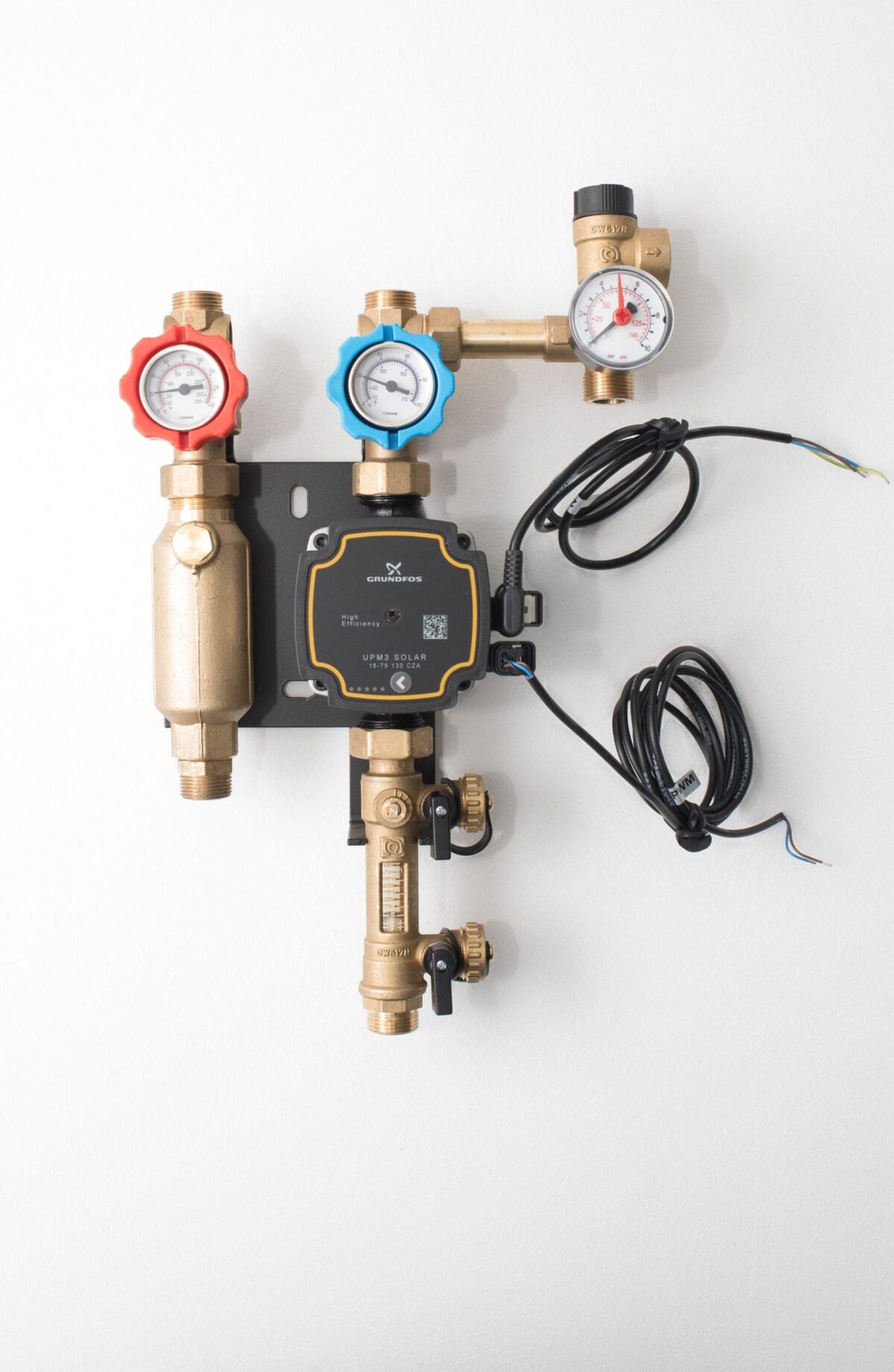 Advance Solar Υδραυλικό Κιτ P-AD με ΙΝVERTER Κυκλοφορητή Grundfos Χωρίς Ελεγκτή διαφορικής θερμοκρασίας 8-28lt/min - Image 4