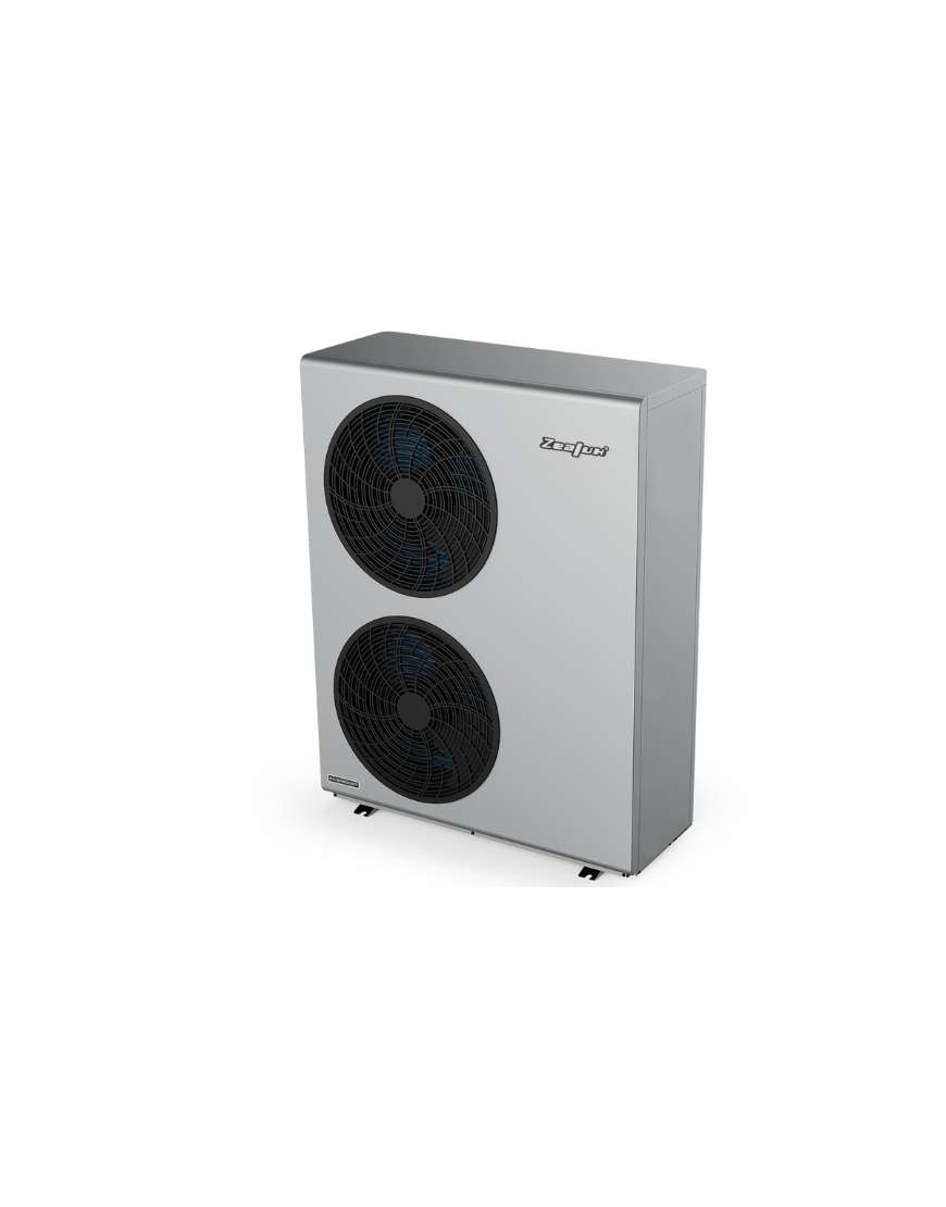 ZEALUX classic-double-fan-size-view Αντλία Θερμότητας Zealux Inverboost Classic XAH16Csi32 16kW A+++ R32 - Image 1